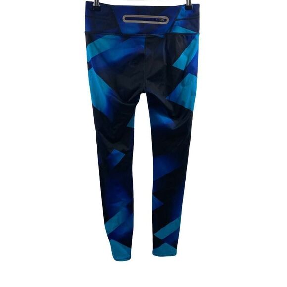 Athleta Geometric Blue Leggings Size S - Picture 2 of 12